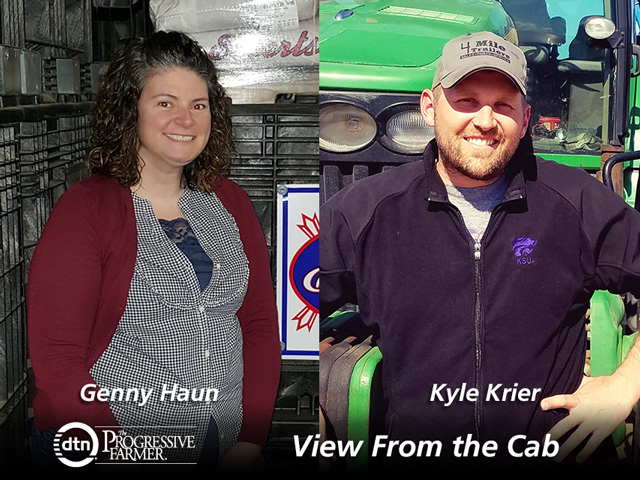 Our weekly reports highlight the many activities on the farm. Genny Haun reports in from Kenton, Ohio, and Kyle Krier details farm life from Claflin, Kansas. (Photos courtesy of Genny Haun and Kyle Krier)